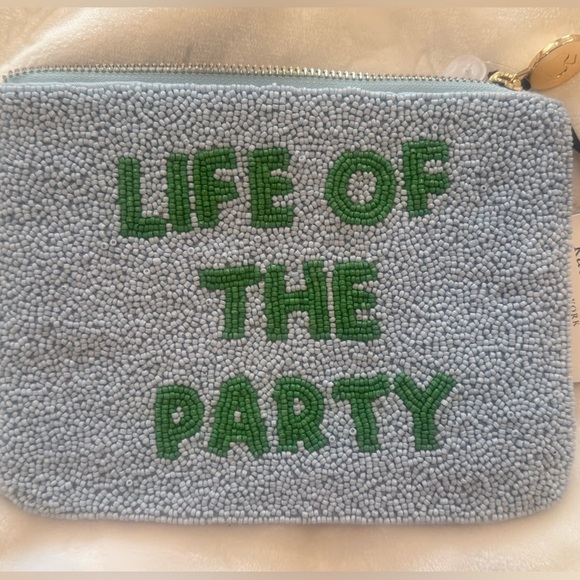 Kate Spade x Target Light Blue Beaded Wallet – Life of the Party – NWT - Picture 5 of 5